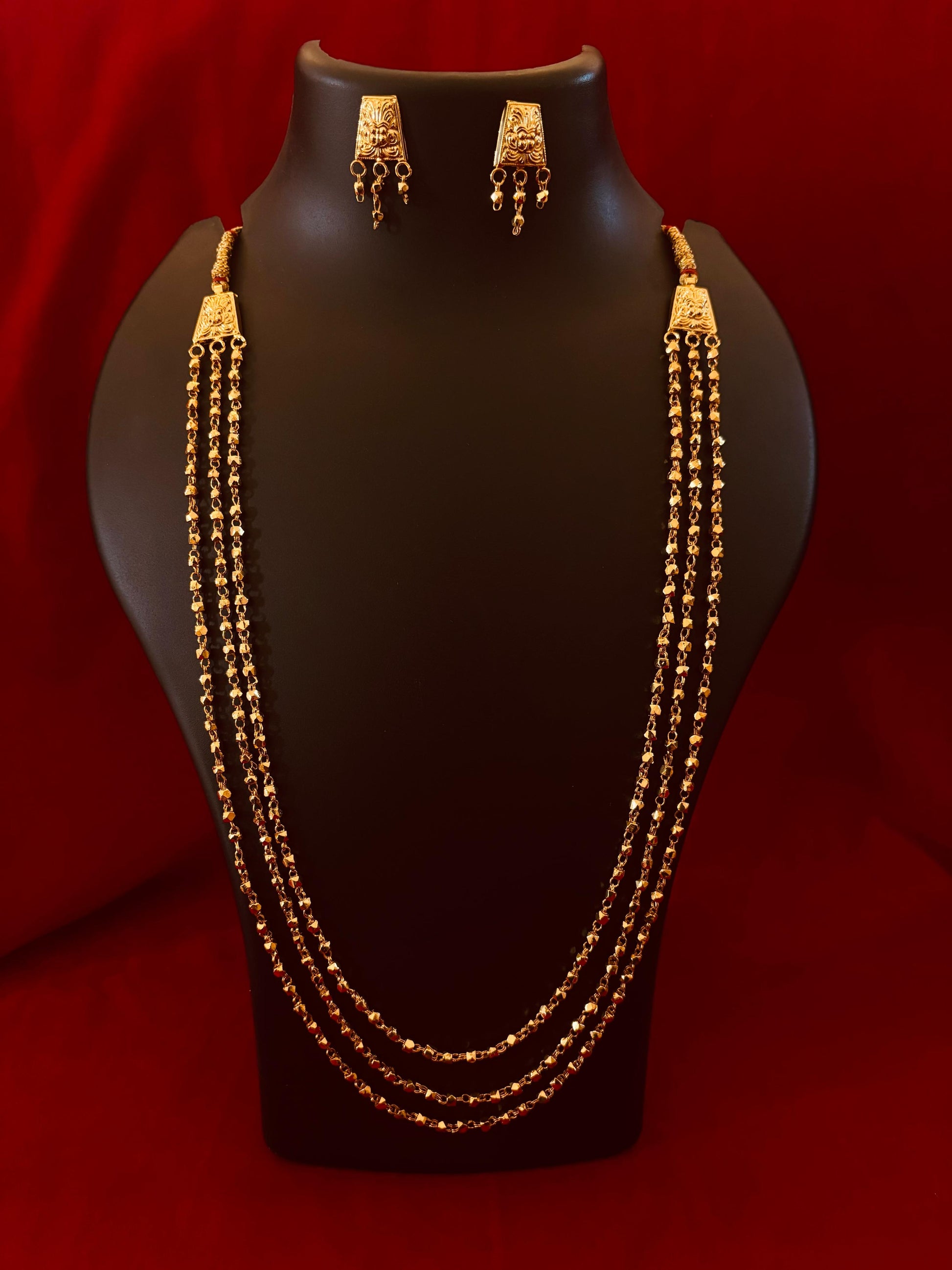 Best of Prajaktaraj golden replica jewellery